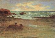 Emile Schuffenecker Corner of a Beach at Concarneau oil painting artist